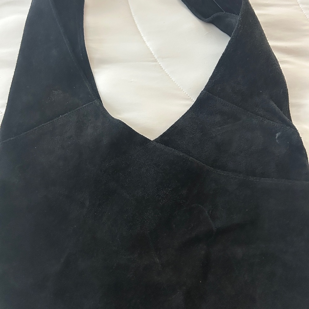 Lillian Vernon suede bag - Picture 4 of 7